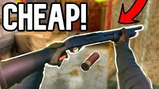 Cheap Airsoft SHOTGUN Demolishes Airsoft Players SHOTGUN GAMEPLAY