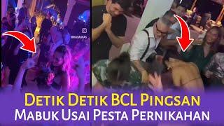 Detik-detik Video BCL Pingsan Usai Pesta Pernikahan Diduga Mabuk Bersama Tiko Aryawardhana