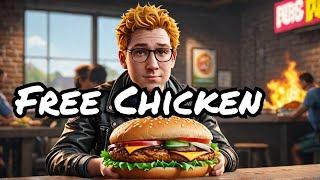 Free BURGER KING wala CHICKEN  PUBG PC - ATG_Arthur  NVIDIA App 4K 