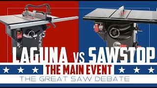 Why I Bought a Laguna Table Saw over SawStop