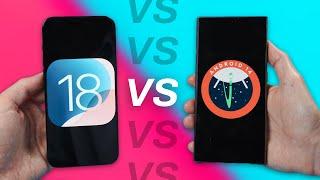 Darum ist Android immer noch besser  iOS 18 VS Android Vergleich 2024