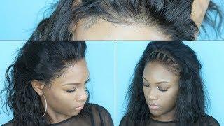 No Leave OUT No GLUE on a 360 Lace Frontal Wig get a natural looking hairline easy  WowAfrican