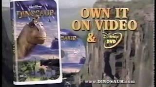 Disneys Dinosaur VHS and DVD Release Ad #1 2001