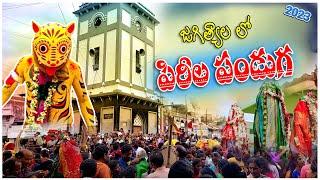 Peer Muharram in jagtial 2023  Peddapalli videos Peerla panduga pedda puli