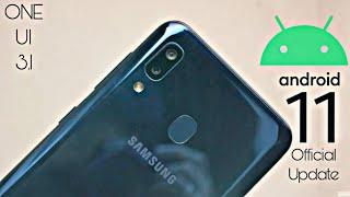 Samsung Galaxy A20 Android 11 ONE UI 3.1 Official Update RELEASED