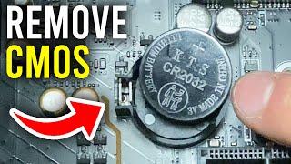 How To Remove CMOS Battery From Motherboard - Full Guide