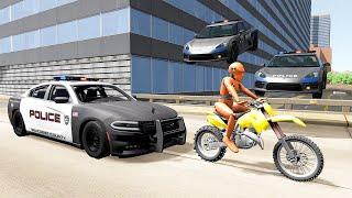 Police Car Chases #56 - BeamNG DRIVE  SmashChan