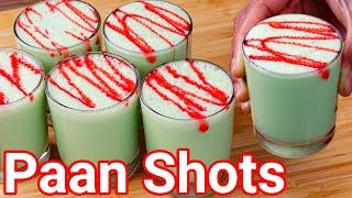 Paan Shots - Refreshing Summer Drink in 2 Mins  Healthy Betel Leaves Drink - Best Paan Alternative