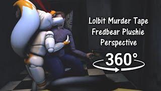 360° Lolbit Murder Tape - Fredbear Plushie Perspective FNAF Sister Location