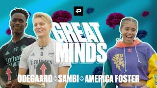 WHO HAS THE BEST TRIM?   Great Minds with Martin Odegaard and Sambi Lakonga