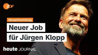 heute journal vom 09.10.2024 Jürgen Klopp wieder auf Fußballbühne Hurrikan Milton Orban bei EU