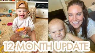 THEOS 12 MONTH BABY UPDATE  Sarah Brithinee