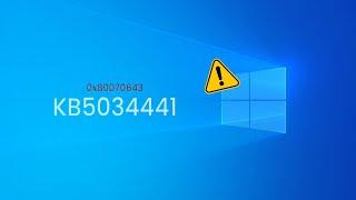 Windows 10 KB5034441 Fails to Install - Causes Major Issues - There is a Fix but just Ignore it