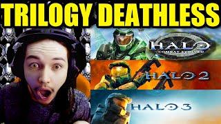 How This Player Beat Halos Trilogy Deathless Legendary Challenge Halo CE Halo 2 Halo 3