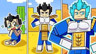 I Survived 100 DAYS as VEGETA from DRAGON BALL Z in HARDCORE Minecraft