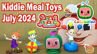 Jollibee July 2024 Kiddie Meal CoComelon Play and Learn Collectibles Unboxing