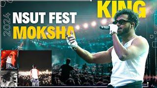 Maan Meri Jaan live by King at NSUT Fest  Moksha 2024