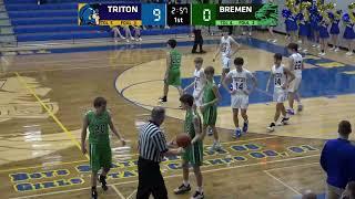 Bremen at Triton - JV Boys High School Basketball  2-21-2023