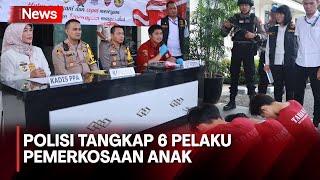 Polres Lampung Utara Berhasil Tangkap 6 dari 10 Pelaku Pemerkosaan - iNews Siang 1603