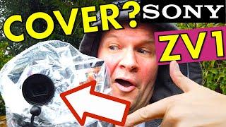 Can I use my SONY ZV1 in the RAIN? JJC rain cover best coat to weatherproof SONY ZV 1 camera review