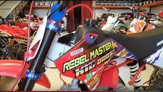 Pit bike Rebel Master Kidcross 110. Intro pitbike 2018