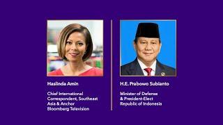 In Conversation With President-Elect Prabowo Subianto