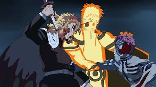 If naruto was in demon slayer  Naruto saves rengoku