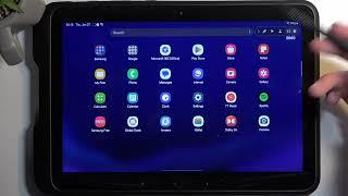 How to Record Screen on SAMSUNG Galaxy Tab Active4 Pro