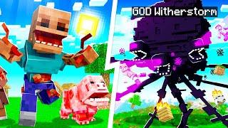 STRONGEST PARASITES vs THE WITHER STORM in MINECRAFT