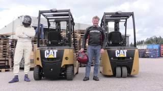 Taking a Cat lift truck for a spin