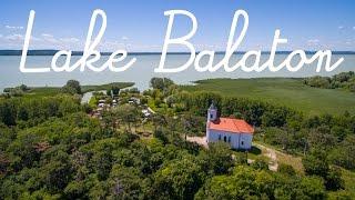 Day trip to Lake Balaton Hungary in 4K