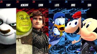 Dreamworks Vs Disney - Super Smash Bros Mods
