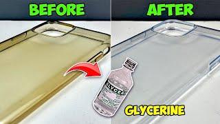 How To Clean Clear Phone Cover-Mobile Case Yellow To White In 24h