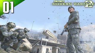 CoD Modern Warfare 2 100% Veteran Walkthrough Part 1 - Team Player No Commentary