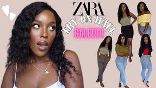 ZARA SALE HAUL - Fashion Try-On Haul   Sommer Outfits 2024️  Victoria Hadithi