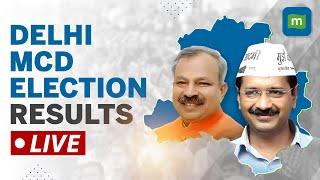 Delhi MCD Election Results 2022 BJP vs AAP vs Congress Live Tally