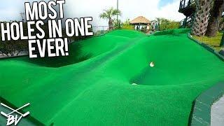 MOST HOLE IN ONES EVER AT THE BEST MINI GOLF COURSE IN THE WORLD