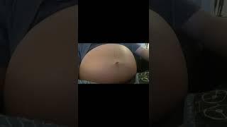 Pregnant with Twins - babies active and moving in belly