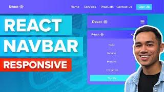 React Navbar Tutorial - Beginner React JS Project