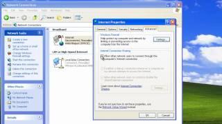 Windows XP - Internet Connection Sharing