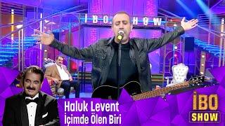 Haluk Levent Ahmet Kayanın İçimde Ölen Biri isimli şarkısını seslendiriyor