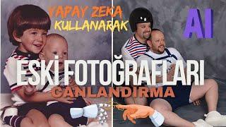 Yapay Zeka İle Eski Fotoğrafları Canlandırma  Yapay Zeka İle Para Kazanma Yöntemi  Kling AI