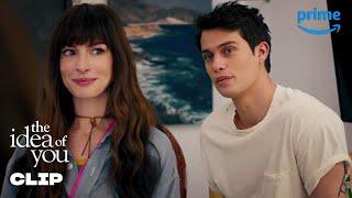 Hayes and Solène’s Fated Meet Cute  The Idea of You  Prime Video