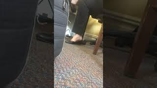 Candid Teachers Shoeplay - Mature Feet Edition