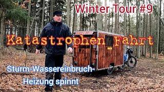 Mega Regen+SturmHeizung spinntWinter Tour #9