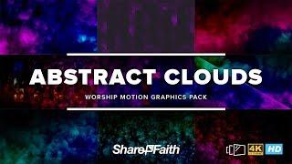 Abstract Clouds Worship Motion Background Bundle  Sharefaith.com