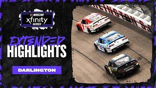 NASCAR Official Extended Highlights  Get out the brooms its a full sweep at Darlington