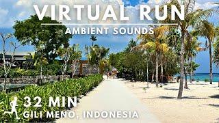 Virtual Running Video For Treadmill on Gili Meno Island #Indonesia #virtualrunningtv #running