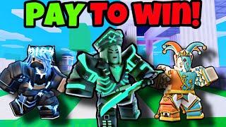 Roblox Bedwars is Pay To Win...