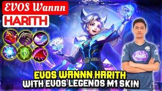 EVOS WANNN WITH EVOS LEGENDS HARITH SKIN  EVOS Wannn Harith  Mobile Legends